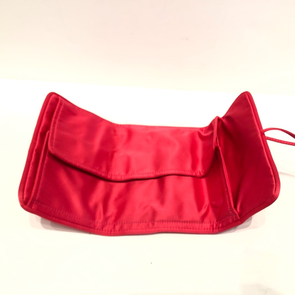 Coach Pink Travel Toiletry Bag w Wrap Closure - Picture 8 of 10